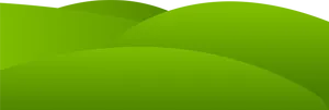 Abstract Green Hills Wallpaper PNG Image