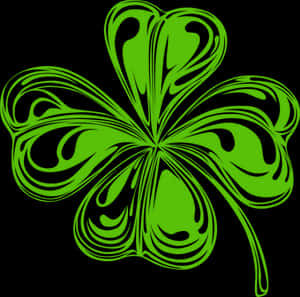 Clover Ireland Shamrock Patricks Four-leaf Saint Divider - Vintage St Patricks Day Clip Art, HD Png Download PNG image with transparent background