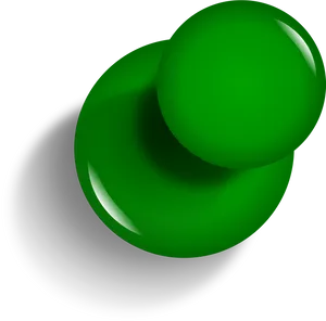 Abstract Green Spheres Shadow PNG Image