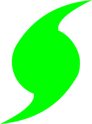 Green Hurricane Symbol, HD Png Download PNG with transparent background