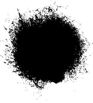 Abstract Grunge Splash Texture PNG image with transparent background