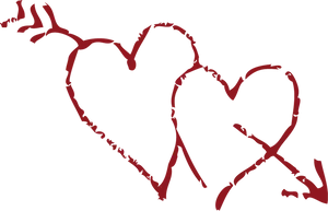 Abstract Heart Arteries Illustration PNG Image