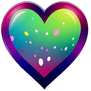 Abstract Heart Shape PNG 05252024 PNG