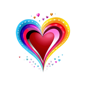 Abstract Heart Shape PNG 56 PNG