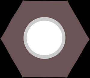 Abstract Hexagonand Circle Design PNG image with transparent background