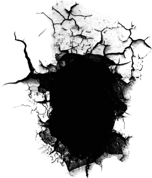 Clip Art Png For Picsart - Wall Crack Hole Png, Transparent Png PNG with transparent background