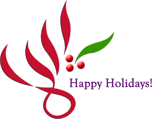 Happy New Year With Happy Holiday , Png Download - Happy Holidays And Happy New Year Clipart, Transparent Png PNG