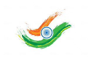 Indian Flag Design Png, Transparent Png PNG image with transparent background