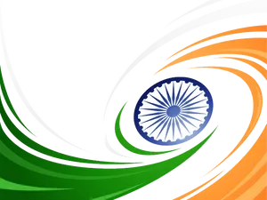 Abstract_ Indian_ Flag_ Design PNG Image