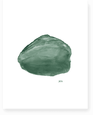 Abstract Jade Watercolor Texture PNG image with transparent background