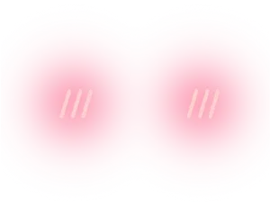 Abstract Kawaii Blush Representation PNG Image