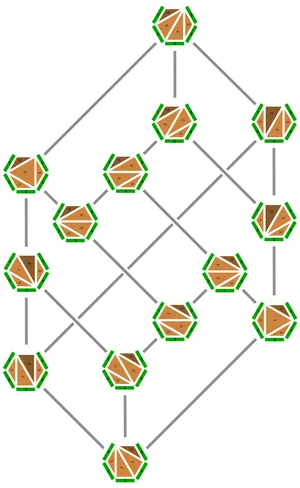 Abstract Lattice Structure Illustration PNG Image