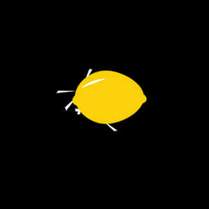 Abstract Lemon Artwork PNG image with transparent background