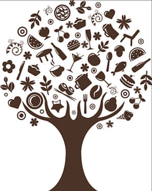 Abstract Life Concept Tree PNG with transparent background