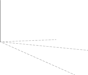We Then Need To Trace Line Down From The Light Source - Line Art, HD Png Download PNG image with transparent background