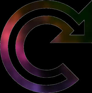 Abstract Loading Symbol Gradient PNG image with transparent background