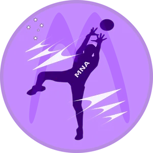 Abstract M M A Sport Design PNG Image