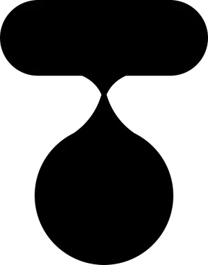 Abstract Mickey Mouse Outline PNG Image