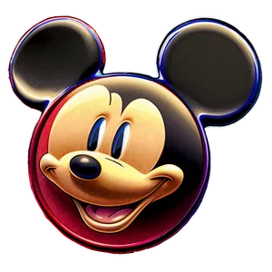 Abstract Mickey Mouse Outline Png 51 PNG Image