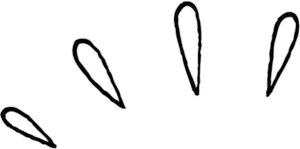 Abstract Minimalist Paperclips Art PNG Image