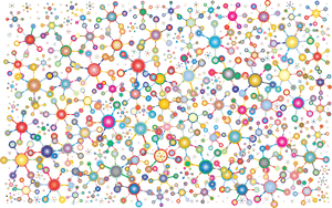 Wrapping Paper,molecule,molecular Biology - Abstract Transparent Background Molecules Background, HD Png Download PNG image with transparent background