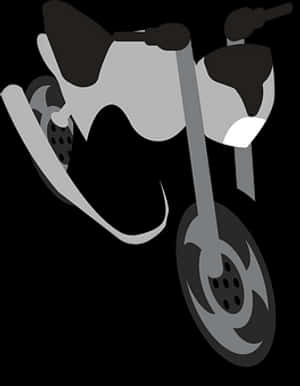 Abstract Motorcycle Graphic PNG image with transparent background