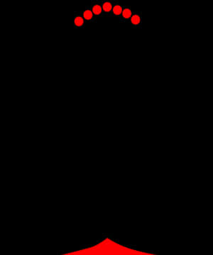 Abstract Music Note Design PNG image with transparent background