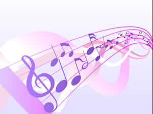 Abstract Musical Notes Vector PNG image with transparent background