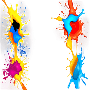 Abstract Paint Splash Design PNG 05242024 PNG