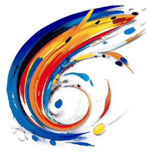 Abstract Painting Design PNG ajx PNG image with transparent background