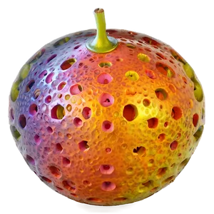 Abstract Passion Fruit Art Png Yno PNG Image