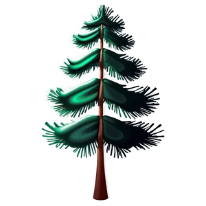 Abstract Pine Tree Art Png 71 PNG Image