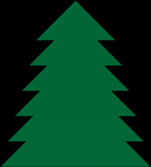 Abstract Pine Tree Icon PNG