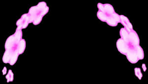 #ceiaxostickers #tumblr #png #transparent #aesthetic - Snapchat Pink Flower Filter, Png Download PNG image with transparent background