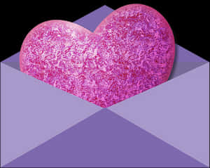 Abstract Pink Heart Design PNG image with transparent background