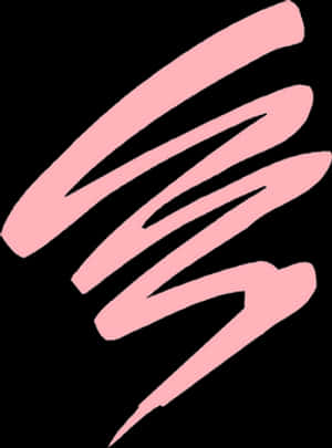 Abstract Pink Swipeson Black Background PNG image with transparent background