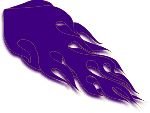 Transparent Purple Fire Png - Blue And Purple Flames Clipart, Png Download PNG image with transparent background