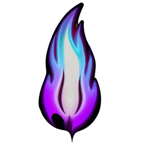 Abstract Purple Flame Png Vws PNG Image