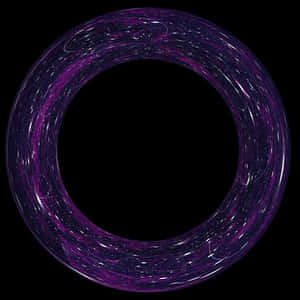 Abstract Purple Galactic Ring PNG image with transparent background