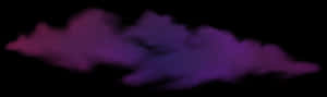 Abstract Purple Haze Clouds PNG image with transparent background