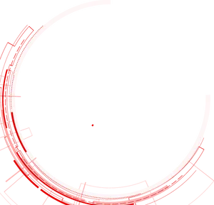 Abstract Red Circle Design PNG Image