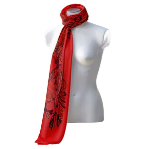 Abstract Red Scarf Png Nde PNG Image