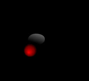 Abstract Redand Gray Sphereson Black Background PNG image with transparent background