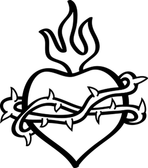 Abstract_ Religious_ Symbols_ Silhouette PNG Image
