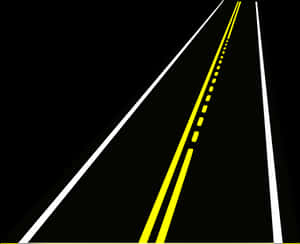 Abstract Roadway Lines PNG image with transparent background