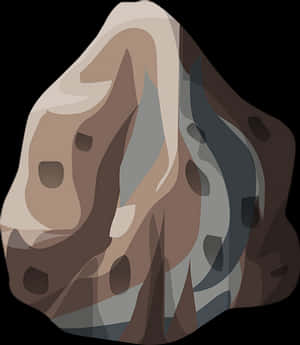 Abstract Rock Illustration.jpg PNG image with transparent background