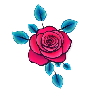 Abstract Rose Vector Creation Png 99 PNG Image