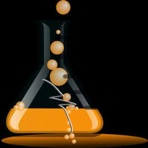 Orangeflask/cracked Svg Clip Arts - Cracked Beaker Clipart, HD Png Download PNG