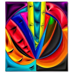 Abstract Shapes Artwork Png Vbq82 PNG Image