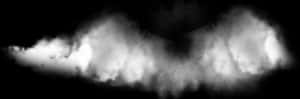 Abstract Smoke Plumes Black Background PNG image with transparent background